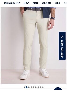 Men's On The Go Vineyard Vines Pant 33x30